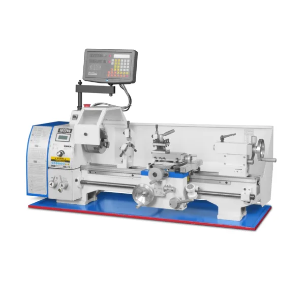 10'' x 22'' Industrial Metal Lathe Machine with DRO High Precision Benchtop 1.5HP Brushless Motor 0-2000 RPM Variable Speed Metal Working Machine...
