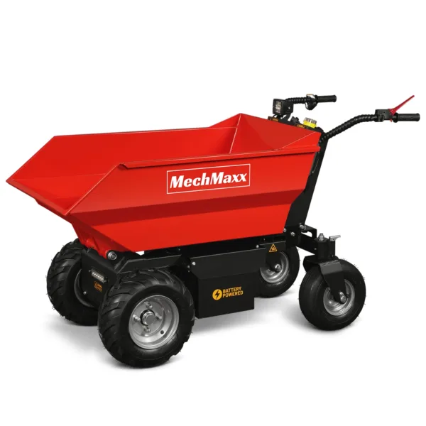 1100lb Loading 1000W DC Motor 48V Battery Powered Hydraulic Tipping Dump Cart, EH50