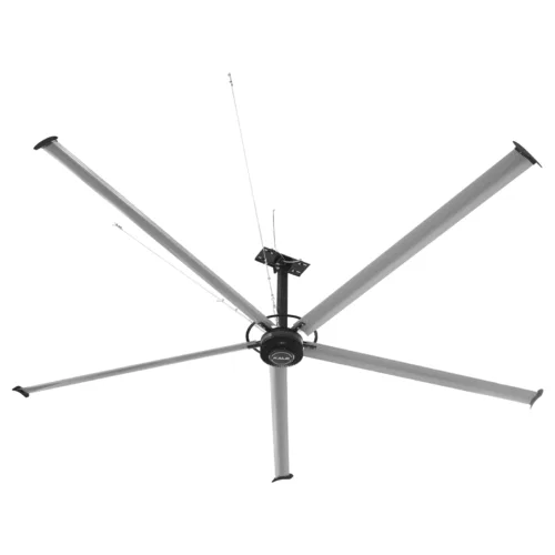 16FT HVLS Industrial Ceiling Fan 220V 3-Phase - Energy Efficient Large Area Air Circulation for Fan Warehouses & Factories, 16FT3PH