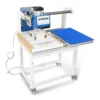16x24 Inch Commercial Pneumatic Dual Platen Heat Press - Auto Lift Digital Sublimation Transfer Machine with AIRTAC Pneumatic Parts & Adjustable...
