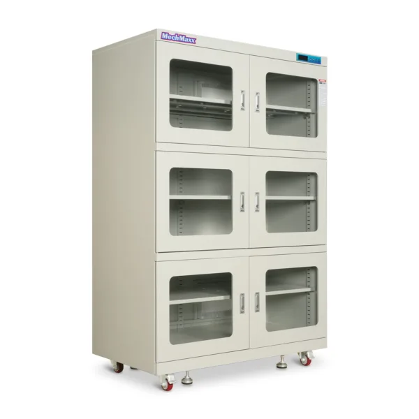 20-60% RH Electronic Dry Cabinet 1430L ESD Desiccator Cabinet Low Humidity Storage, White, EDC1430AW-6