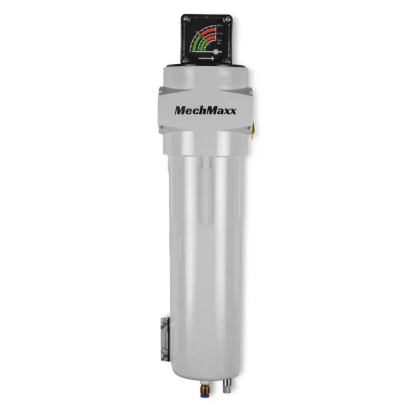 254 CFM Compressed Air Oil-Water Separator Precision Filter,0.01μm,Oil Content 0.001ppm, With Auto Drain, Pressure Gauge