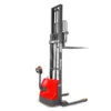 2640lbs Electric Straddle Stacker, 118" Lift, Adjustable Legs & Forks, F26-118SLA