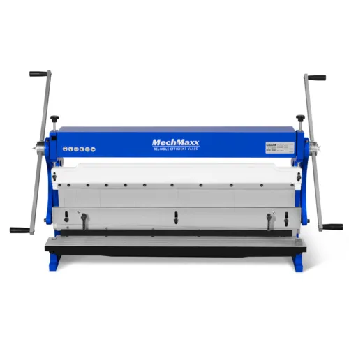 40-inch 3-in-1 Pan and Box Brake – Slip Roll, Shear, Bending Machine for Sheet Metal, 20 Gauge Mild Steel, Adjustable Fingers, Heavy Duty,...
