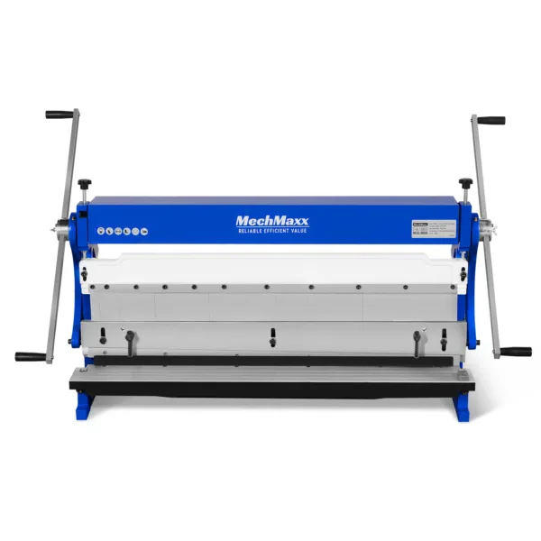 40-inch 3-in-1 Pan and Box Brake – Slip Roll, Shear, Bending Machine for Sheet Metal, 20 Gauge Mild Steel, Adjustable Fingers, Heavy Duty,...