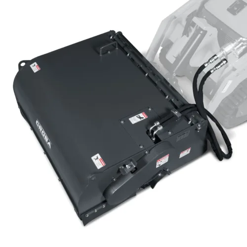 40'' Working Width Mini Skid Steer Box Broom Sweeper