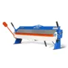 48" Manual Pan and Box Brake - 16 Gauge Mild Steel Capacity, 135° Bending Angle, 16 Precision Fingers, Durable Construction for Accurate Bends"