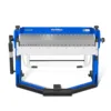 50-Inch Foot Clamp Pan and Box Brake, Industrial Heavy Duty Sheet Metal Folding Machine, 0–135° Bending Angle, 1.9" Clamping Lift, 2" Box Depth