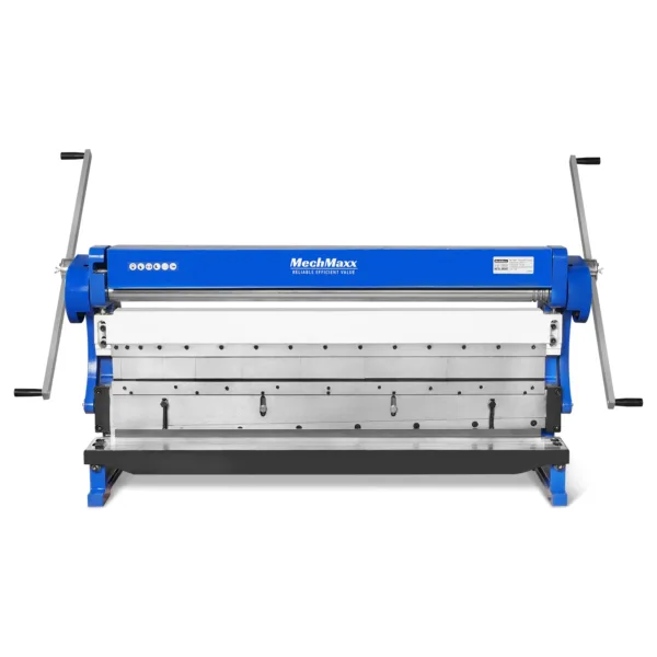 52-inch 3-in-1 Heavy Duty Pan and Box Brake – Slip Roll, Shear, Bending Machine for Sheet Metal, 16 Gauge Mild Steel, Adjustable Fingers, Heavy...