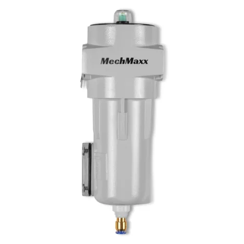 53 CFM Compressed Air Oil-Water Separator Precision Filter,1μm,Oil Content 1ppm, With Auto Drain, Pressure Indicator