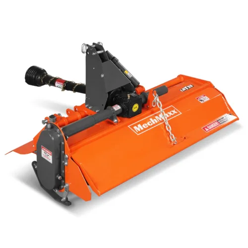 53 in Rotary Tiller, 3 Point Hitch Cat.1, Chain Drive, PTO Shaft Included with Shear Bolt, 18–35 HP, LRT53