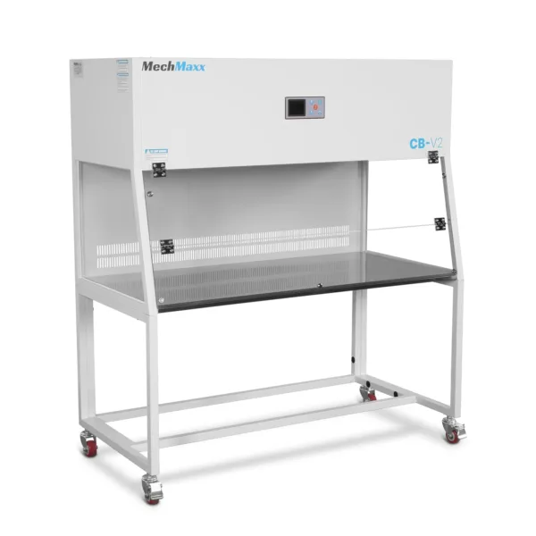 53.5″ Wide CB-V2 Vertical Laminar Flow Clean Bench with HEPA Filtration & UV Sterilization | ISO Class 5