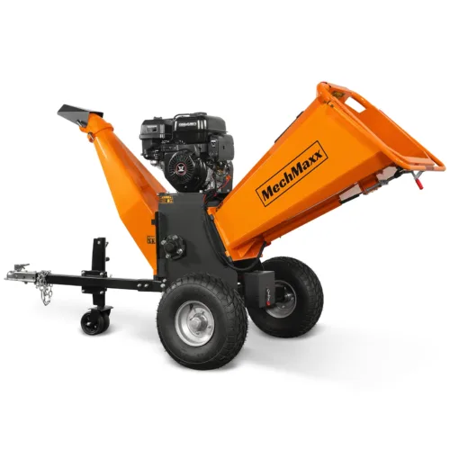 6 inch E-start ZONSEN 459cc 15hp Gasoline Engine Powered Drum Wood Chipper , P4206
