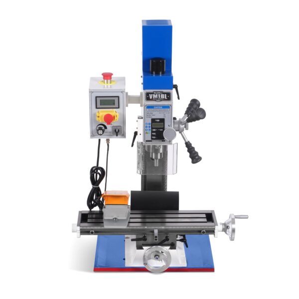 6"x20'' Benchtop Mill Drill Machine, Variable Speed, R8 Spindle, 1 HP, 110V, Brushless Motor Compact Milling Drilling Tool for Garage Shop, DIY...