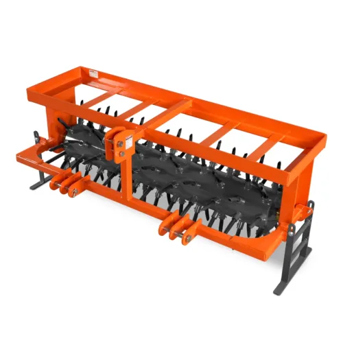 62" 3 Point Drum Filled Plug Aerator Fits Cat 1 And 2 Tractors, DLA60