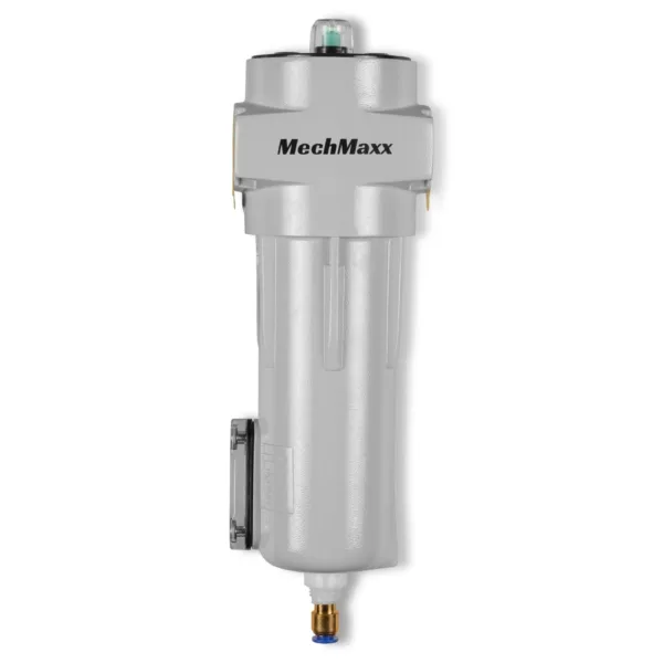 63 CFM Compressed Air Oil-Water Separator Precision Filter,0.01μm,Oil Content 0.001ppm, With Auto Drain, Pressure Indicator