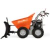 660lbs Capacity 7HP Gas Powered Wheelbarrow Cart with Snow Shovel , T30