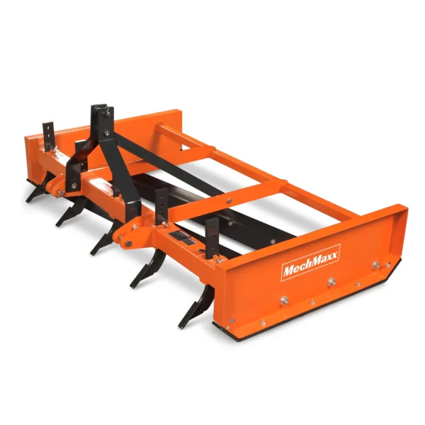 72" Heavy Duty Land Leveler Land Plane Scraper Grader with Shanks 3 Point Hitch, LP72