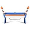 80-inch Manual Sheet Metal Brake - 12 Gauge Bending Capacity, Adjustable Fingers, 6 Ft. Heavy-Duty Steel Construction for Precision Bending PB8012