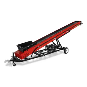 Heavy Duty Conveyor, 9HP 270cc Gasoline Powered Max. 180" Lift Height, 276'' Length, 24" Width, HC2320