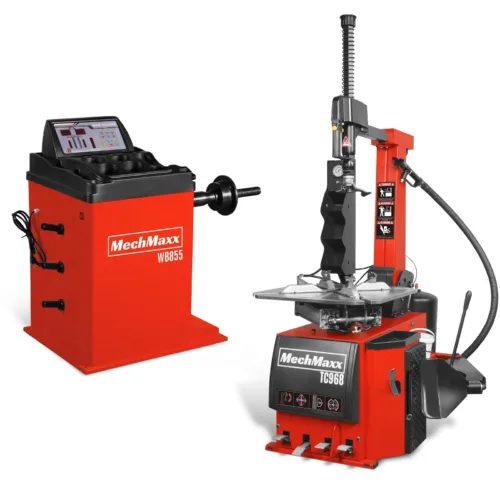 High Performance Tilt Back Tire Changer Wheel Balancer Combo, TC968, WB855