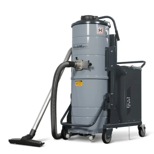 Industrial Wet/Dry Vacuum Cleaner with HEPA Filter Continuous Duty 8.6 HP 364 CFM 26.4 Gallon - 480V 3Phase, IVB480