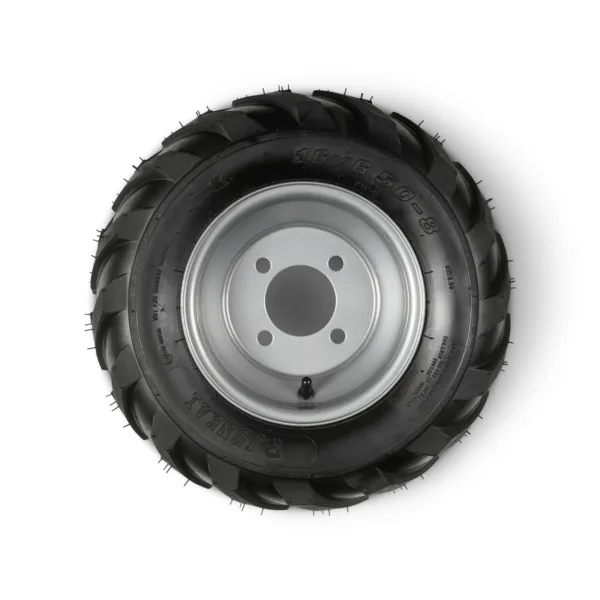 Left Front Tire for Mini Dumper E50; EH50 ( SKU: 101200; 101200Y;101201R;101201 )