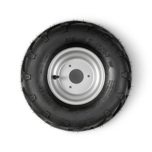 Left Rear Tire for Wood Chipper GS1500 ( SKU: 110200, 110200Y, 110200K )
