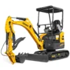 Mini Compact Excavator Kubota D902 Engine, 95” Max. Digging Depth, 4190 LBS Operating Weight, MEC17PRO